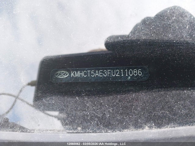 2015 Hyundai Accent Gs მანქანა იყიდება აუქციონზე, vin: KMHCT5AE3FU211086, აუქციონის ნომერი: 12560062