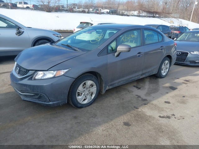 12560063 :رقم المزاد ، 2HGFB2F4XEH041301 vin ، 2014 Honda Civic Lx مزاد بيع