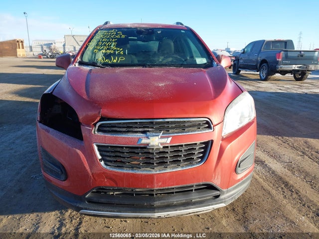Продаж на аукціоні авто 2015 Chevrolet Trax 1lt, vin: 3GNCJRSB8FL131418, номер лоту: 12560065