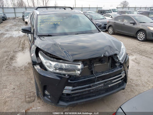 2018 Toyota Highlander Hybrid Hybrid მანქანა იყიდება აუქციონზე, vin: 5TDDGRFH2JS044899, აუქციონის ნომერი: 12560118
