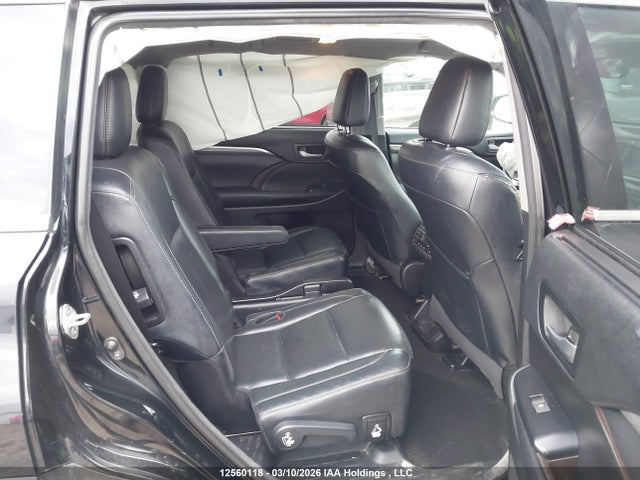 2018 Toyota Highlander Hybrid Hybrid მანქანა იყიდება აუქციონზე, vin: 5TDDGRFH2JS044899, აუქციონის ნომერი: 12560118