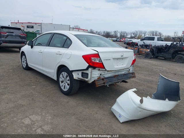 Aukcja sprzedaży 2012 Honda Civic, vin: 2HGFB2F48CH063147, numer aukcji: 12560124