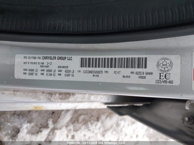 Aukcja sprzedaży 2012 Chrysler 200 Lx, vin: 1C3CCBAB3CN202679, numer aukcji: 12560126