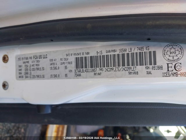 3C7WRLBL4GG112057 RAM 4500