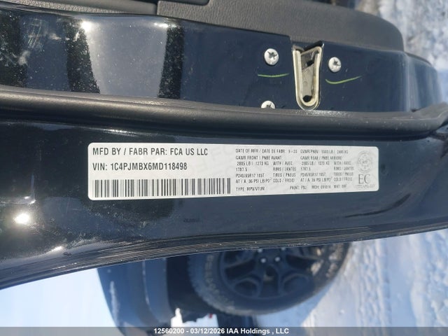1C4PJMBX6MD118498 Jeep Cherokee Trailhawk