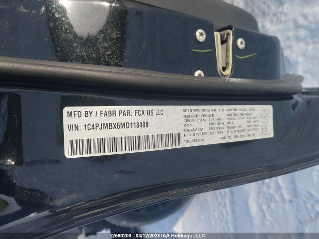 1C4PJMBX6MD118498 Jeep Cherokee Trailhawk