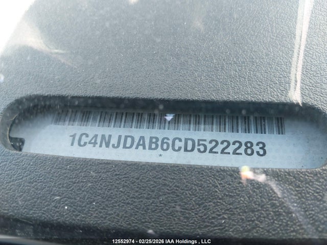 Продаж на аукціоні авто 2012 Jeep Compass Sport/north, vin: 1C4NJDAB6CD522283, номер лоту: 12552974