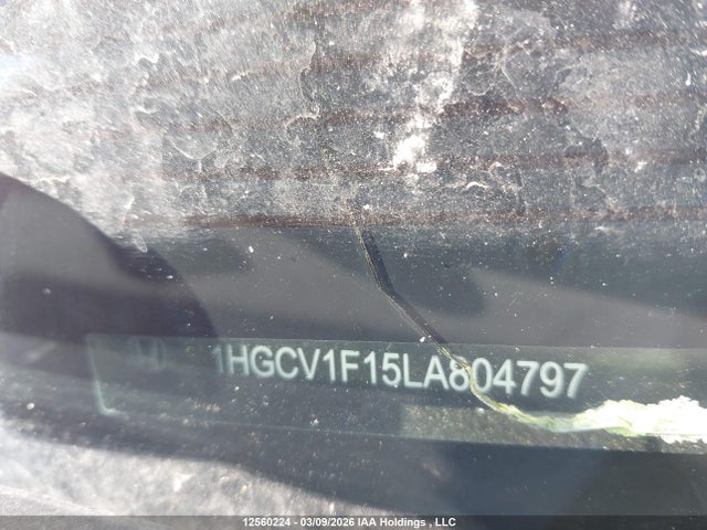 Aukcja sprzedaży 2020 Honda Accord Lx, vin: 1HGCV1F15LA804797, numer aukcji: 12560224