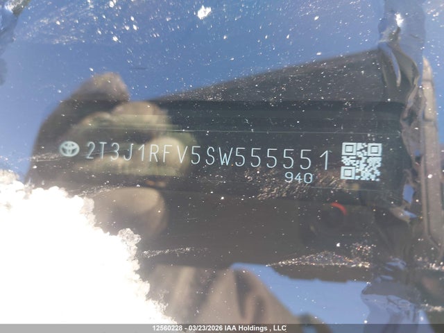 2T3J1RFV5SW555551 Toyota RAV4