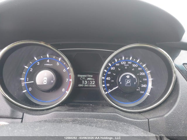 12560252 :رقم المزاد ، 5NPEC4AB6DH521110 vin ، 2013 Hyundai Sonata 2.0t Limited مزاد بيع