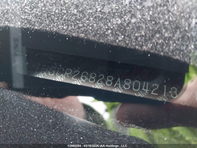 Aukcja sprzedaży 2008 Honda Accord Ex-l, vin: 1HGCP26828A804213, numer aukcji: 12560254