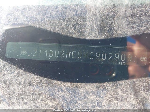 Aukcja sprzedaży 2017 Toyota Corolla Se, vin: 2T1BURHE0HC902909, numer aukcji: 12560265