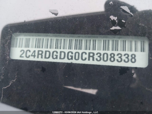 Aukcja sprzedaży 2012 Dodge Grand Caravan Crew, vin: 2C4RDGDG0CR308338, numer aukcji: 12560272