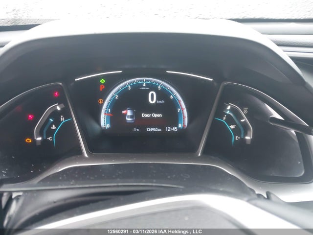 Продаж на аукціоні авто 2019 Honda Civic Touring, vin: 2HGFC1F99KH104449, номер лоту: 12560291