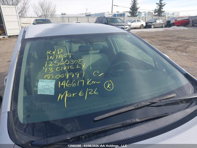 Aukcja sprzedaży 2013 Honda Civic Lx, vin: 2HGFB2F43DH009997, numer aukcji: 12560308