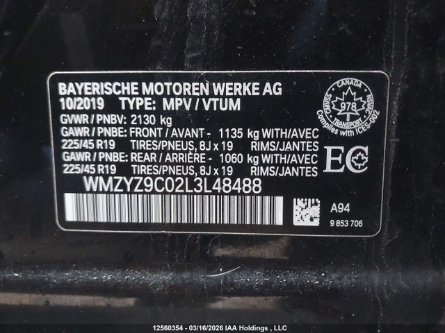 WMZYZ9C02L3L48488 Mini Countryman John Cooper Works