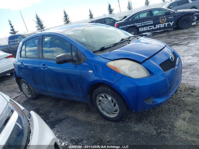 12560358 :رقم المزاد ، JTDKT923775033103 vin ، 2007 Toyota Yaris Le/rs مزاد بيع