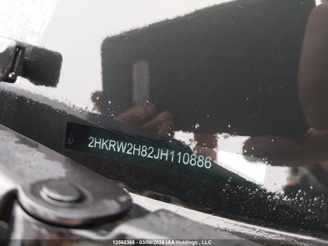 Продаж на аукціоні авто 2018 Honda Cr-v Ex-l, vin: 2HKRW2H82JH110886, номер лоту: 12560366