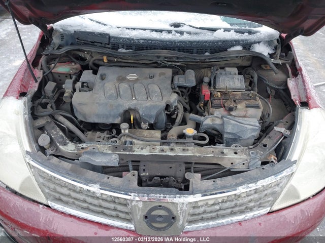 2008 Nissan Versa მანქანა იყიდება აუქციონზე, vin: 3N1BC11E78L411817, აუქციონის ნომერი: 12560387