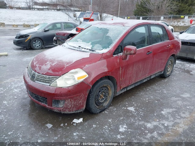 2008 Nissan Versa მანქანა იყიდება აუქციონზე, vin: 3N1BC11E78L411817, აუქციონის ნომერი: 12560387