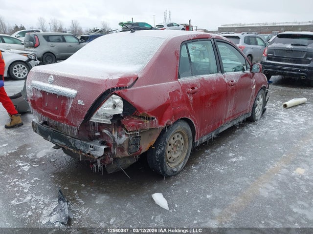 2008 Nissan Versa მანქანა იყიდება აუქციონზე, vin: 3N1BC11E78L411817, აუქციონის ნომერი: 12560387