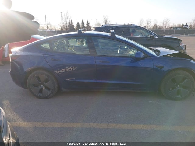 2021 Tesla Model 3 Standard Range/standard Range Plus მანქანა იყიდება აუქციონზე, vin: 5YJ3E1EA9MF853512, აუქციონის ნომერი: 12560394
