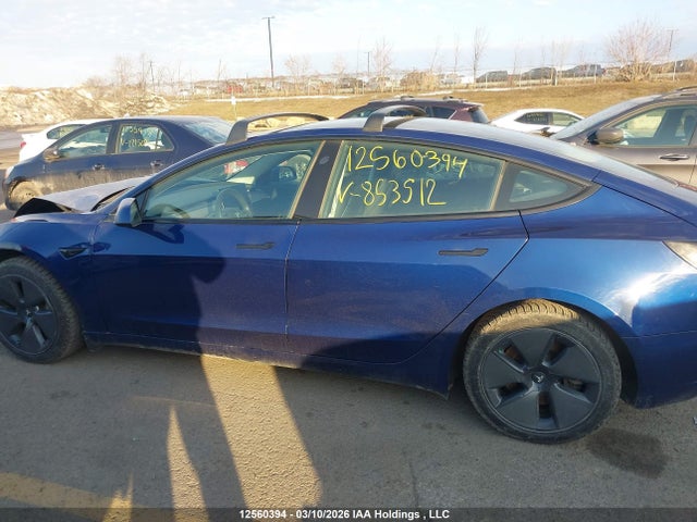 2021 Tesla Model 3 Standard Range/standard Range Plus მანქანა იყიდება აუქციონზე, vin: 5YJ3E1EA9MF853512, აუქციონის ნომერი: 12560394