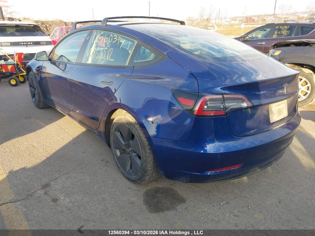 2021 Tesla Model 3 Standard Range/standard Range Plus მანქანა იყიდება აუქციონზე, vin: 5YJ3E1EA9MF853512, აუქციონის ნომერი: 12560394