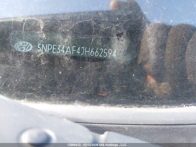 Aukcja sprzedaży 2018 Hyundai Sonata Sport, vin: 5NPE34AF4JH662594, numer aukcji: 12560412