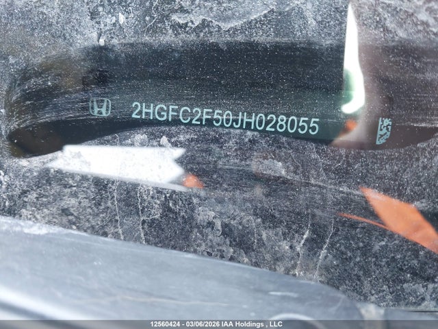 Aukcja sprzedaży 2018 Honda Civic, vin: 2HGFC2F50JH028055, numer aukcji: 12560424