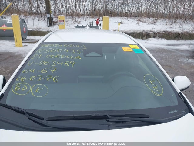 Aukcja sprzedaży 2023 Toyota Corolla, vin: JTNK4MBE6P3203489, numer aukcji: 12560435