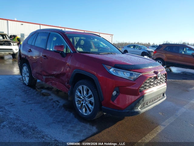 12560456 :رقم المزاد ، 2T3R1RFV4KC003253 vin ، 2019 Toyota Rav4 Xle مزاد بيع