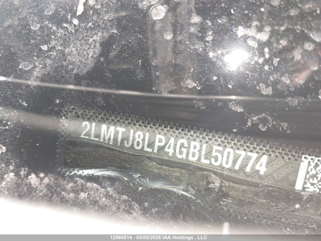 2LMTJ8LP4GBL50774 Lincoln Mkx Reserve