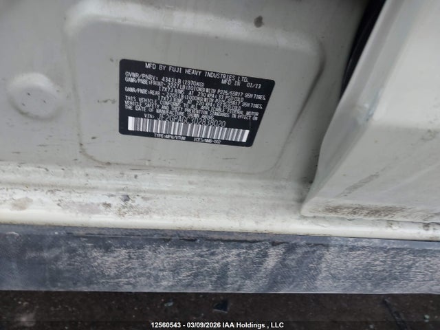 Aukcja sprzedaży 2013 Subaru Xv Crosstrek 2.0i Limited, vin: JF2GPAGC3D2838020, numer aukcji: 12560543