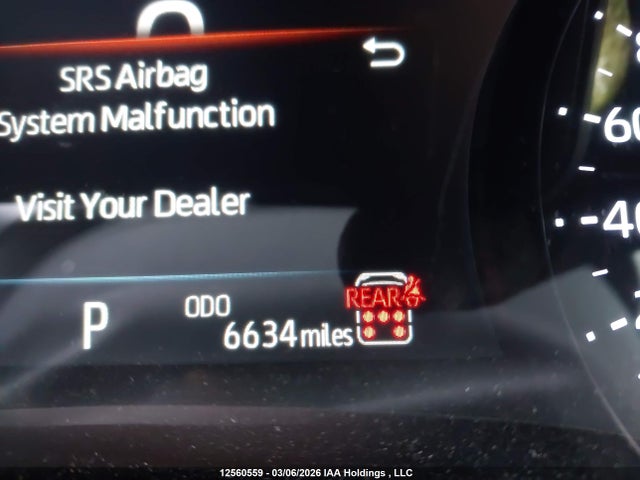 12560559 :رقم المزاد ، 5TDGRKEC8SS260553 vin ، 2025 Toyota Sienna مزاد بيع
