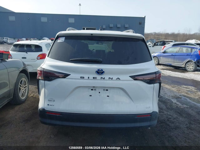12560559 :رقم المزاد ، 5TDGRKEC8SS260553 vin ، 2025 Toyota Sienna مزاد بيع