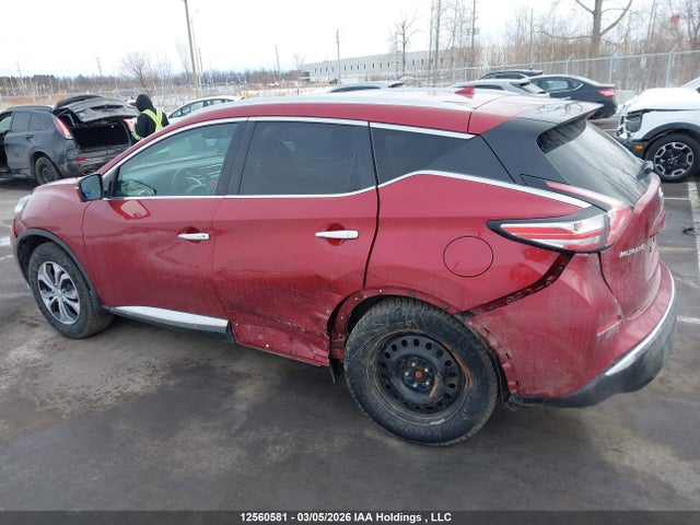 5N1AZ2MH9FN261642 Nissan Murano S/sl/sv/platinum