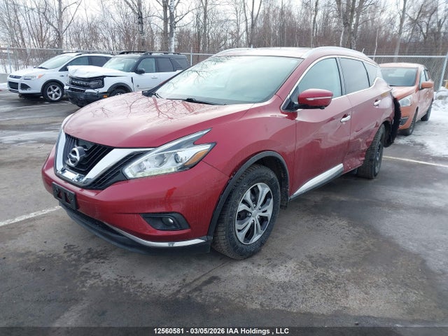 5N1AZ2MH9FN261642 Nissan Murano S/sl/sv/platinum