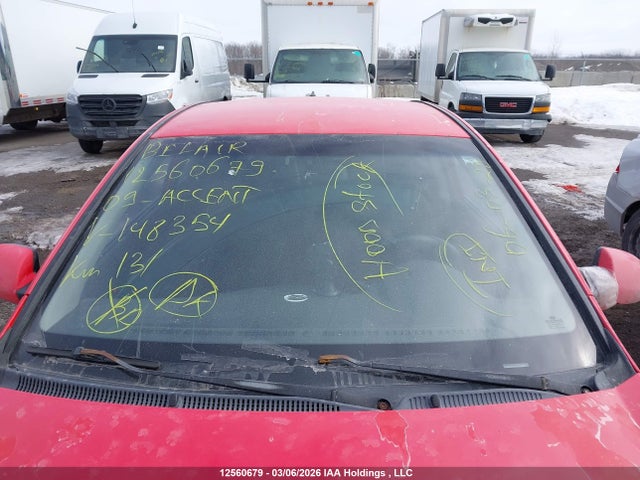 Продаж на аукціоні авто 2009 Hyundai Accent, vin: KMHCN35CX9U148354, номер лоту: 12560679