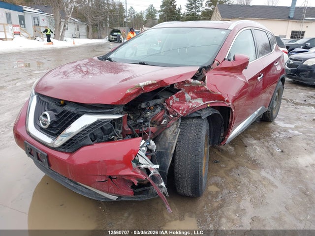 5N1AZ2MH9HN200942 Nissan Murano S/sl/sv/platinum