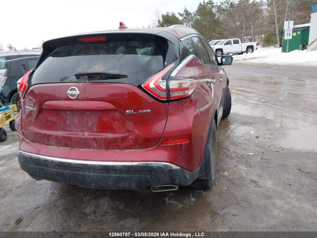 5N1AZ2MH9HN200942 Nissan Murano S/sl/sv/platinum