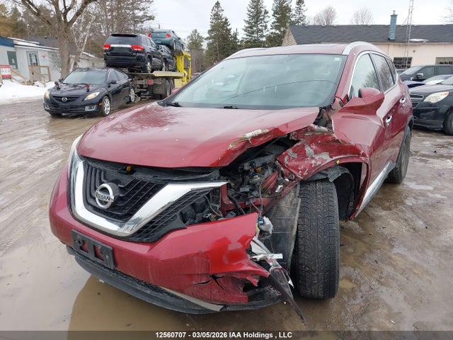 5N1AZ2MH9HN200942 Nissan Murano S/sl/sv/platinum