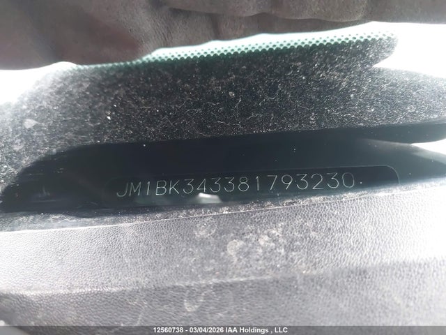 2008 Mazda 3 Hatchback მანქანა იყიდება აუქციონზე, vin: JM1BK343381793230, აუქციონის ნომერი: 12560738