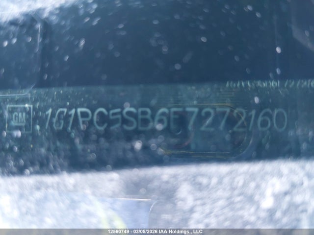 Продаж на аукціоні авто 2015 Chevrolet Cruze 1lt, vin: 1G1PC5SB6F7272160, номер лоту: 12560749