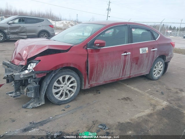 Продаж на аукціоні авто 2019 Nissan Sentra S/sv/sr/sl, vin: 3N1AB7AP2KY315977, номер лоту: 12560802