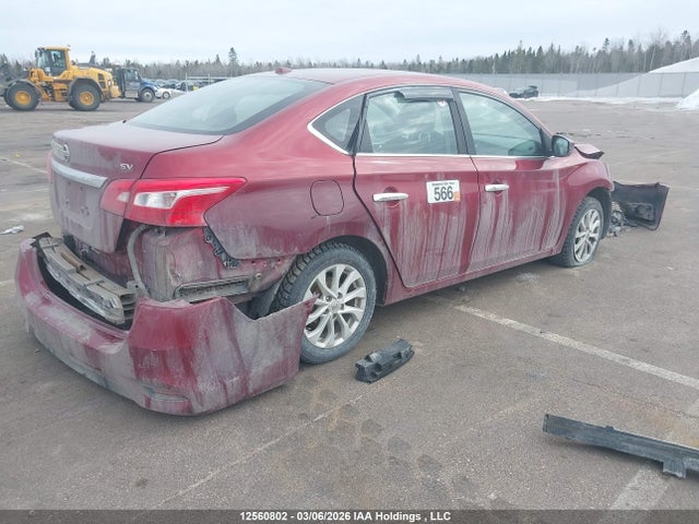 Продаж на аукціоні авто 2019 Nissan Sentra S/sv/sr/sl, vin: 3N1AB7AP2KY315977, номер лоту: 12560802
