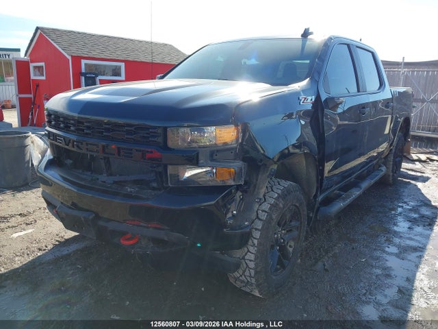 2021 Chevrolet Silverado K1500 Trail Boss Custom მანქანა იყიდება აუქციონზე, vin: 1GCPYCEF4MZ260313, აუქციონის ნომერი: 12560807
