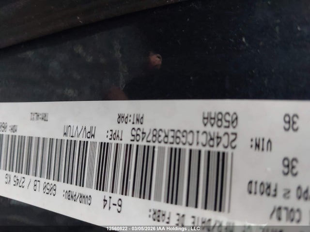 2C4RC1CG9ER387495 Chrysler Town &amp; Country Touring-l