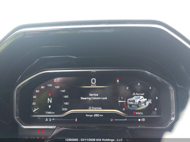 12560860 :رقم المزاد ، 1GT4UNE72SF366518 vin ، 2025 Gmc Sierra 2500hd , Standard Bed, Slt, 4wd مزاد بيع