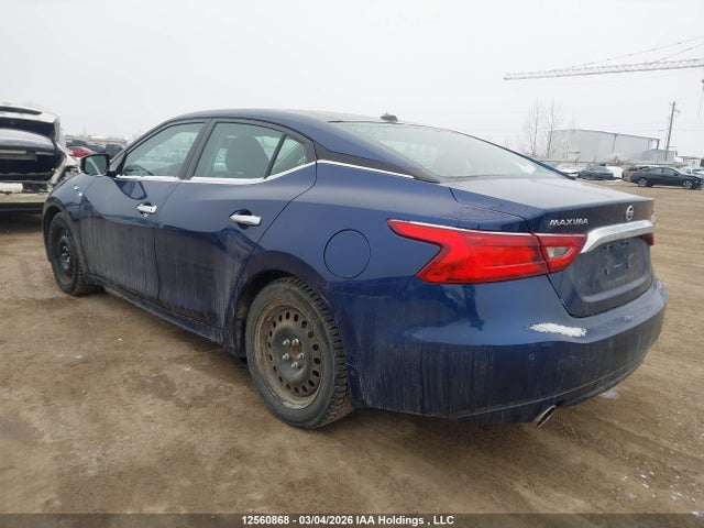 Продажа на аукционе авто 2016 Nissan Maxima 3.5s/sv/sl/sr/plat, vin: 1N4AA6AP4GC378983, номер лота: 12560868